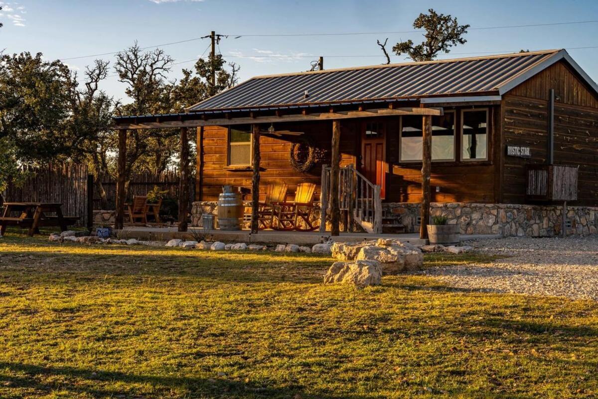 Rockin' R - Rustic Star Cabin Fredericksburg Zewnętrze zdjęcie